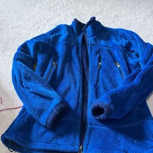 Patagonia Kids Royal Blue Fleece Jacket